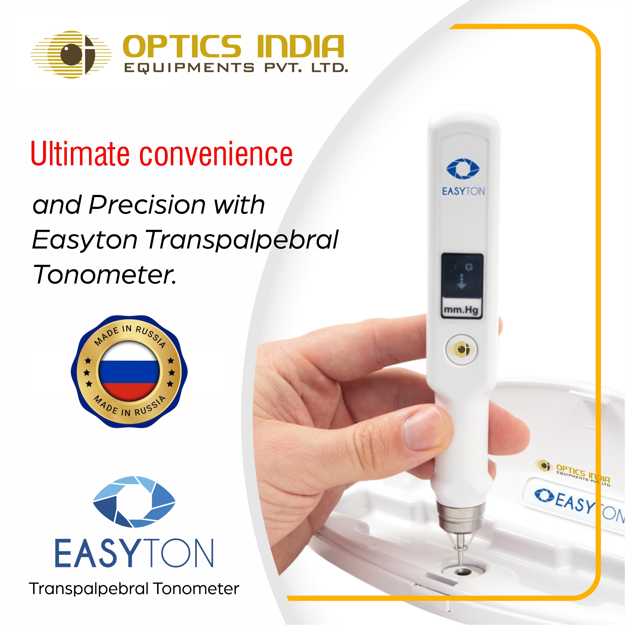 Easyton Iop Measure Tonometer - Usage: Hospital