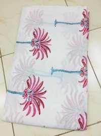 Mughal Print  Handmade Cotton  Fabric