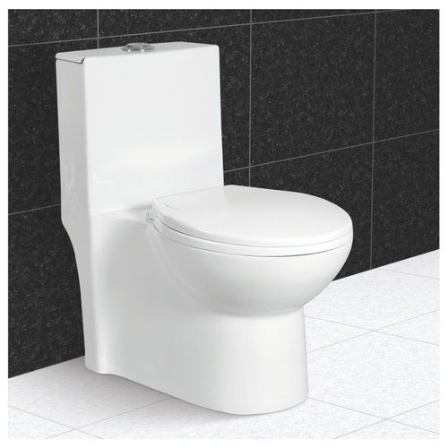 White Sonata One Piece Ceramic Sanitary Ware