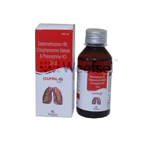 Dextro Methorphan, Chlorpheniramine Maleate and Phenylephrine Syrup