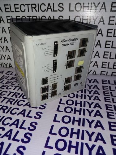 ALLEN BRADLEY ETHERNET SWITCH 1783-MS10T