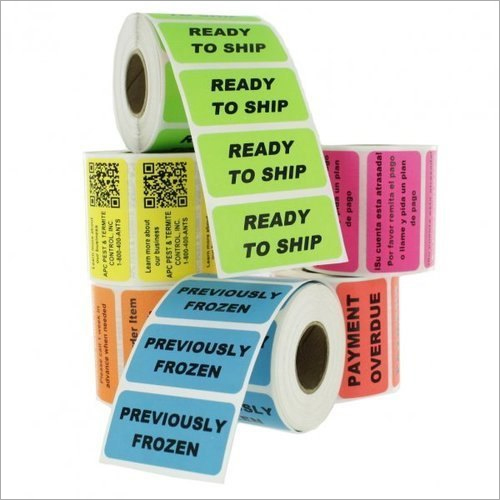 Multi Color Product Printed Labels
