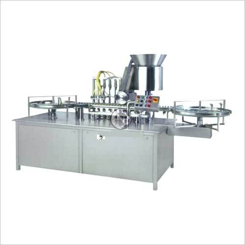 Injectable Vial Filling and Rubber Stoppering Machine