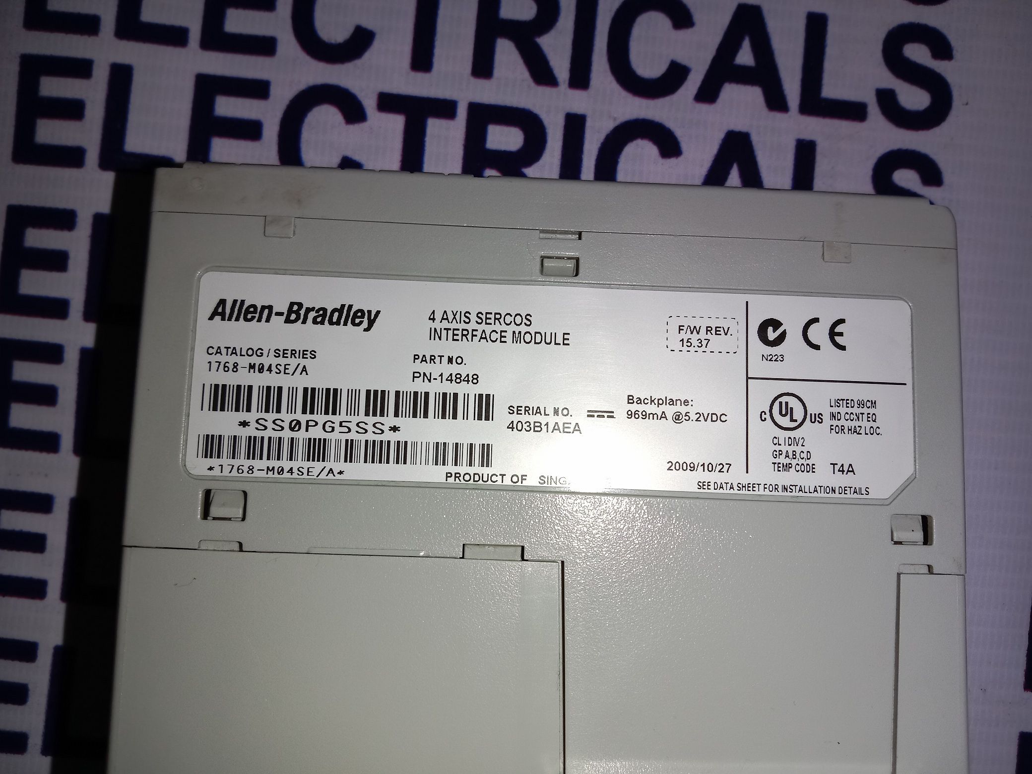 ALLEN BRADLEY INTERFACE MODULE 1768-M04SE/A