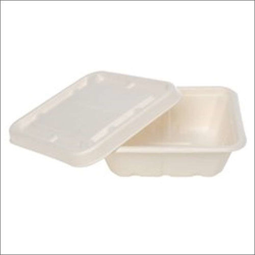 750ml Bagasse Disposable Food Box With Lid