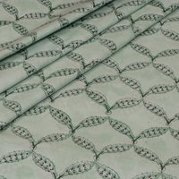 Yellow Malte Color Hand Printed Cotton Fabric