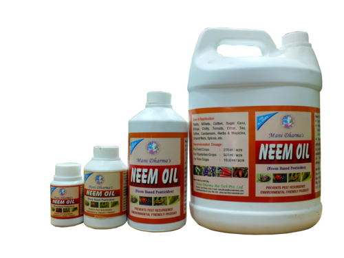 Neem Oil Based Pesticides