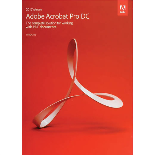 Adobe Acrobat Pro Software