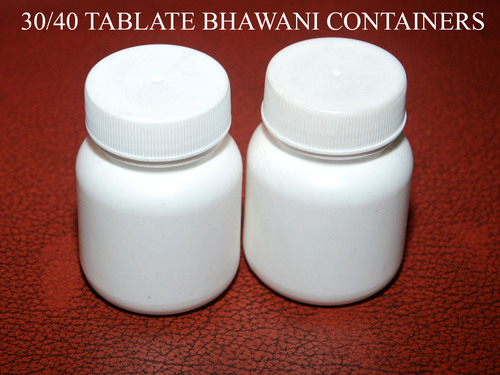 Plastic Tablet Container