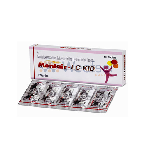 Montelukast and Levocetirizine Tablets