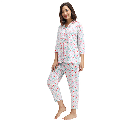 Ladies Printed Night Suit