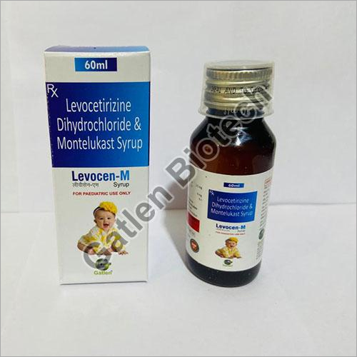 60 ml Levocetirizine Dihydrochloride and Montelukast Syrup