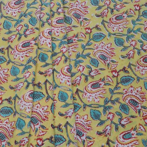 Rajasthani Handmade Block Print Cotton Fabric