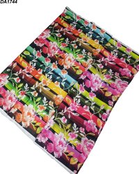 DeeArna Export's Fancy Floral Digital Prints on Khadi Rayon Unstitch Fabric Material for Women's Clothing (58