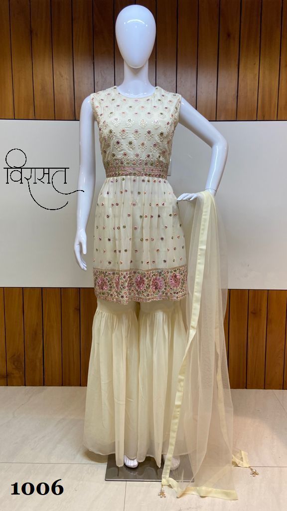 Designer Kurti with Palazzo