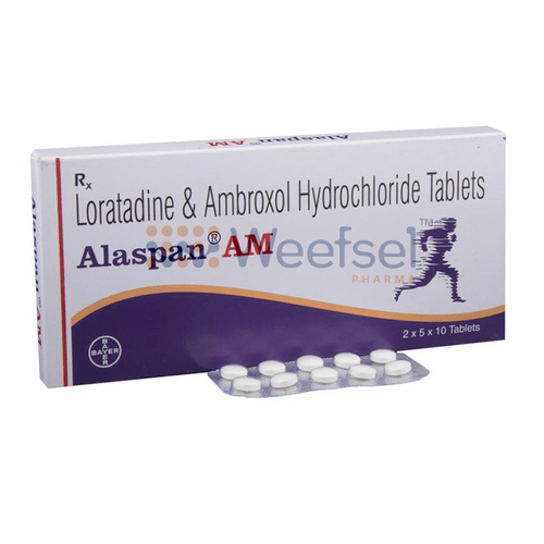 Loratadine and Ambroxol Tablets By WEEFSEL PHARMA