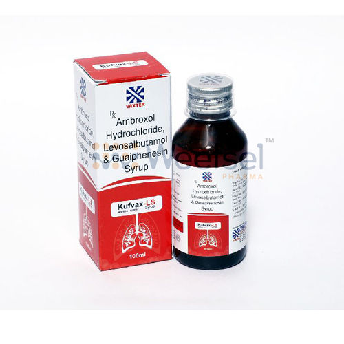 Levosalbutamol, Ambroxol and Guaiphenesin Syrup