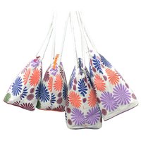PP Laminated Jute Beach Bag With Twisted Rope Handle