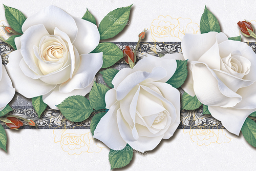 15113 GLOSSY CERAMIC WALL TILES 300X450mm