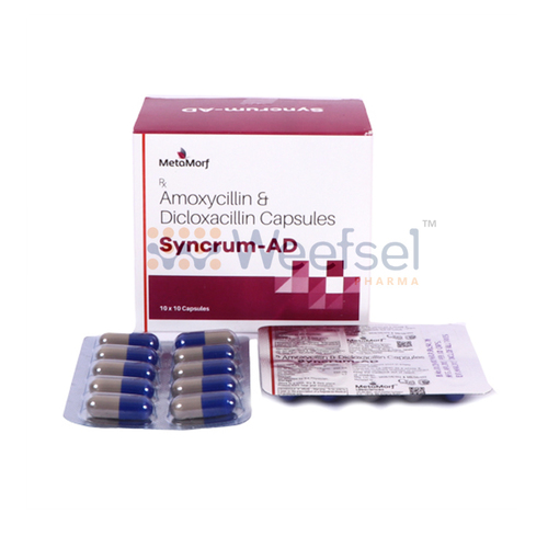 Amoxicillin and Dicloxacillin Capsules