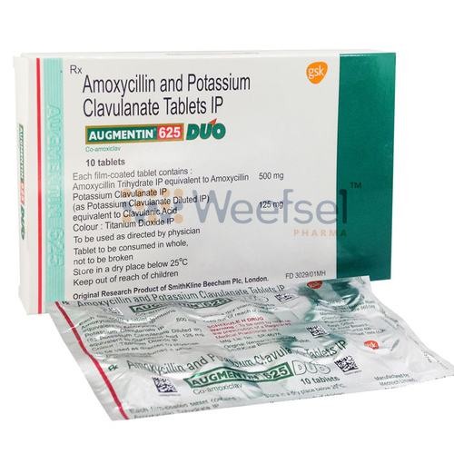 Amoxicillin and Clavulanic Acid Tablets By WEEFSEL PHARMA