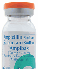 Ampicillin Sodium With Sulbactam Sodium For Injection