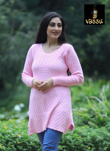 Woolen Tunic-1 Designer Tops Catalogue Set