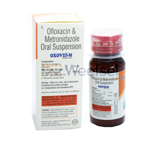 Ofloxacin and Metronidazole Suspension