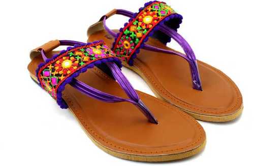 Purple Designer Sandal