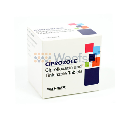 Ciprofloxacin and Tinidazole Tablets
