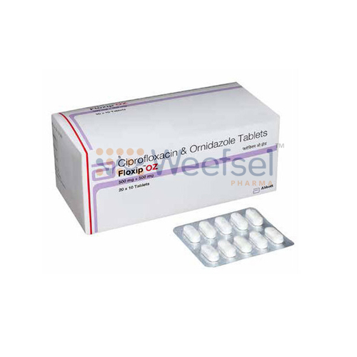 Ciprofloxacin and Ornidazole Tablets