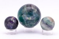 Prayosha Crystals Multi Fluorite Ball