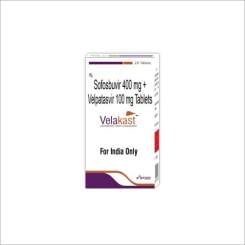400 mg Sofosbuvir 100 mg Velpatasvir Tablets