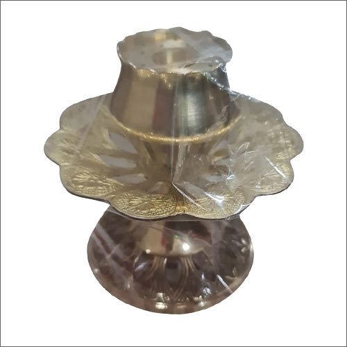 Brass Flower Candle Stand