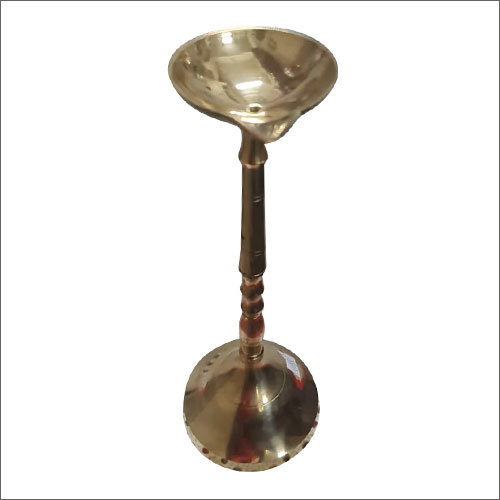 Washable Brass Metal Deepam Stand