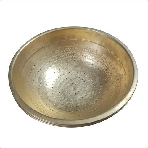 Polished Brass Metal Round Bowl