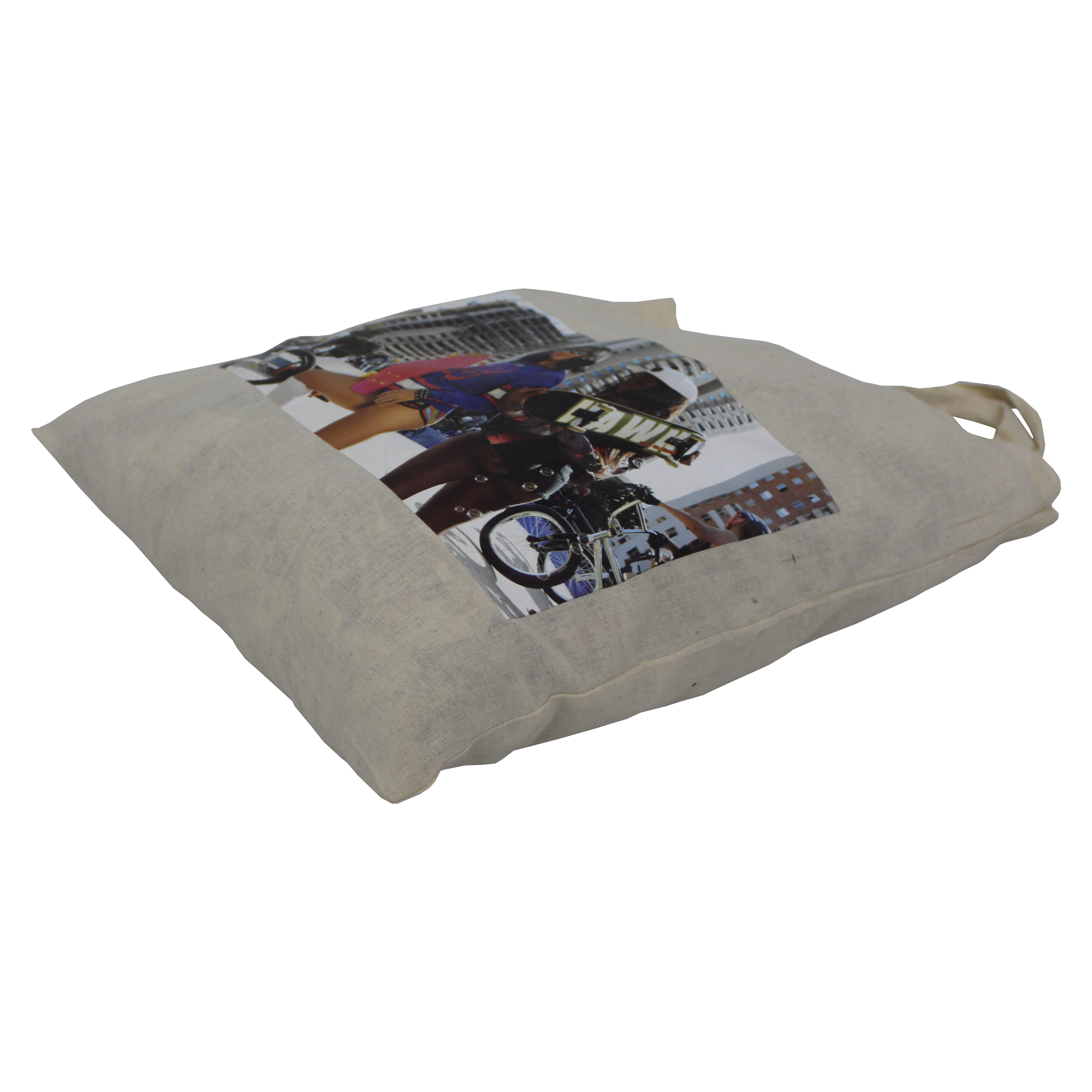 150 GSM Natural Cotton Bag With Cotton Handle
