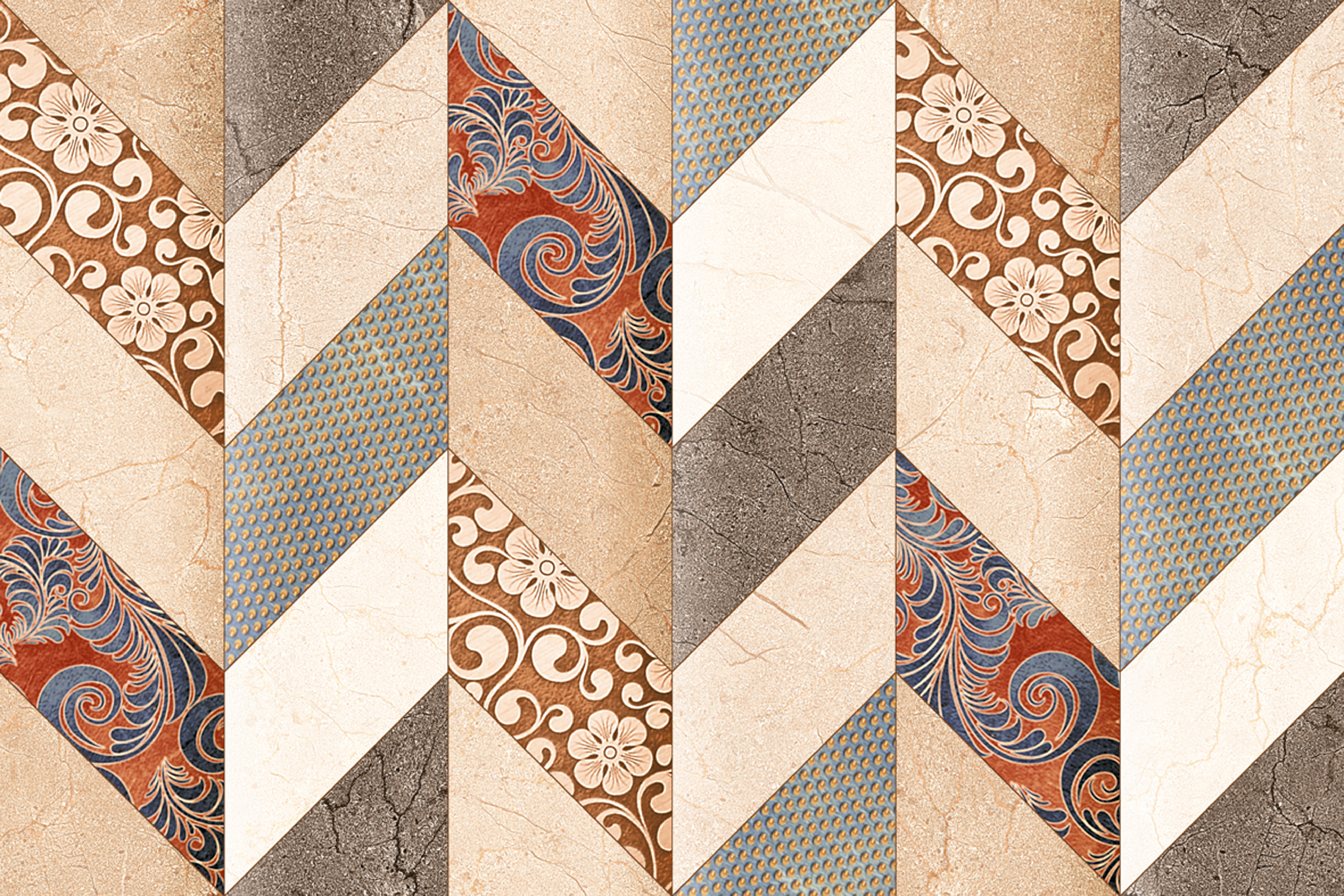 300x450mm Glossy Ceramic Wall Tiles