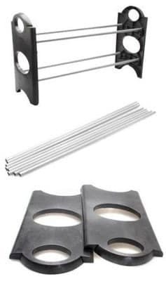 4 Layer Stackable Shoe Rack