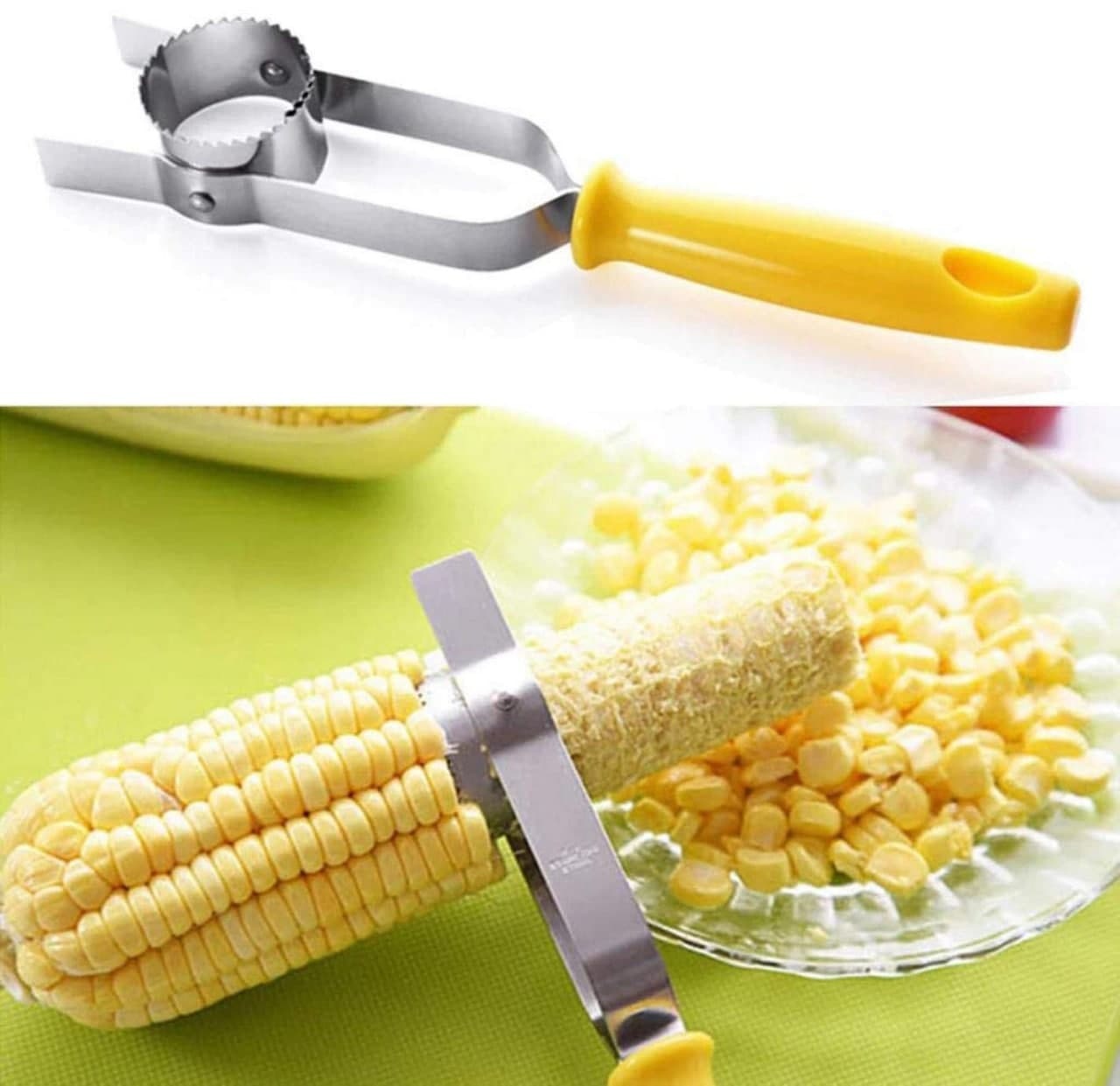 Stainless Steel Corn Cutter/Stripper/Peeler
