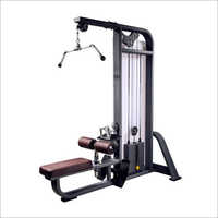 Gym High Lat Pulley Machine - Iron, 171x90x210cm, Brown Seat Color | Adjustable, Reliable Usage, Less Maintenance, 200kg Capacity, Tone Up Muscle