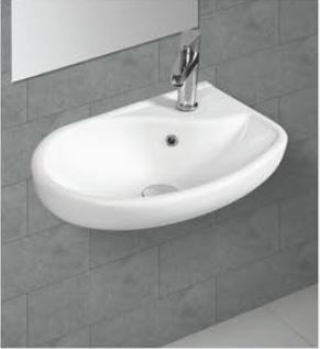 White Cruze Art Basin Ceramic Sanitary Ware