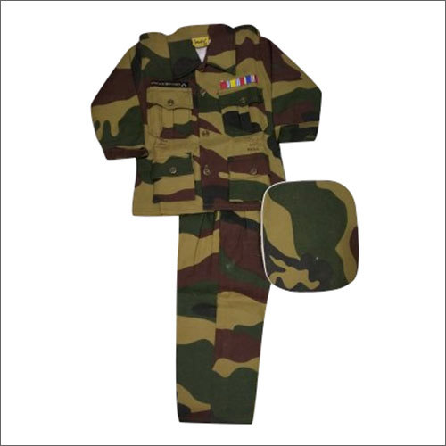 Kids Army Uniform Fancy Dress
