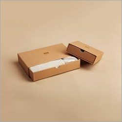 Plain Brown Corrugated Box - Paper Material, Customized Size, Brown Color | Durable, Versatile, Easy to Clean and Recycle