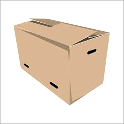 Plain Corrugated Packaging Box - Paper Material, Different Sizes Available, Brown Color | Maximum Protection for Fragile Items, Cost-Effective Solution