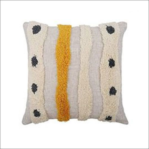 Designer Hand Tufted Cushion Cover