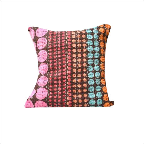 Custom Kantha Cushion Cover