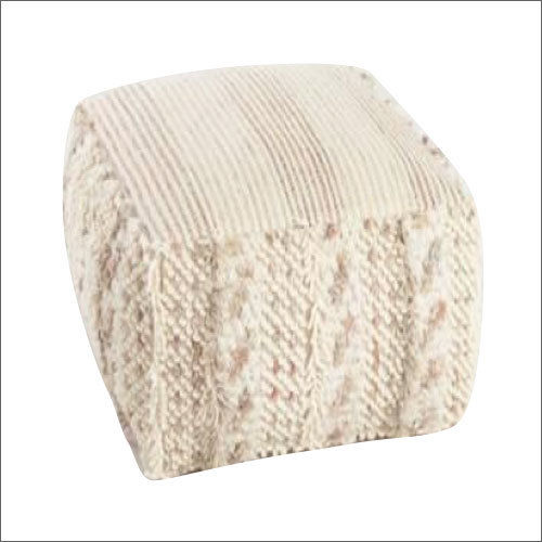 Woolen Pouf