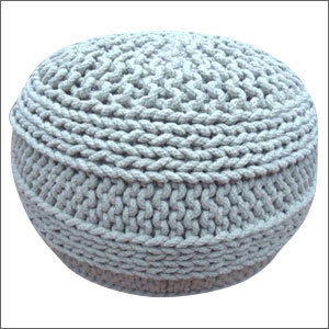 Crochet Pouf