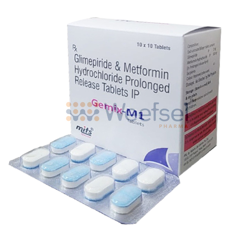Glimepiride and Metformin Tablets